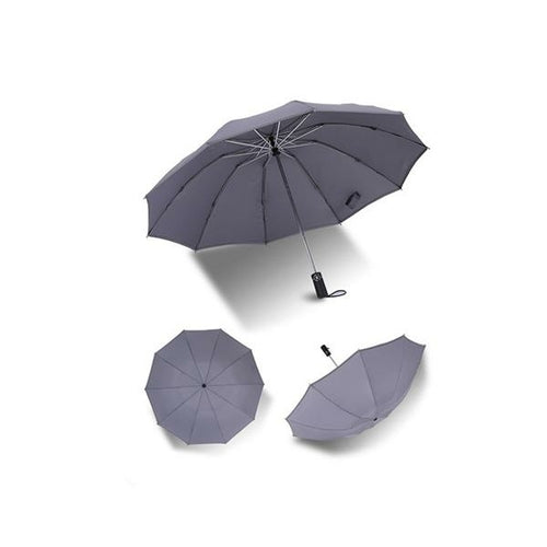 Inverted Umbrella With Reflective Stripe