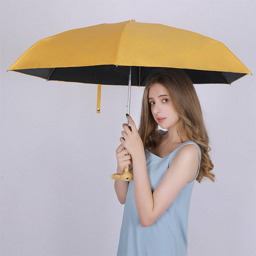 Rabbit Head Vinyl Umbrella